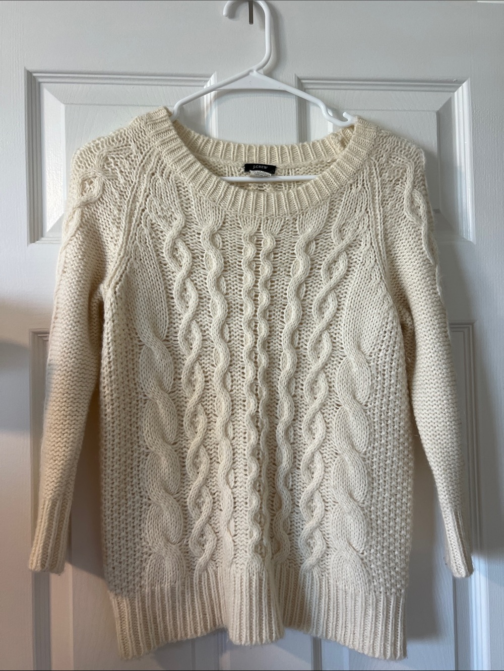 J.Crew Women’s White Sweater Size Small